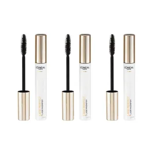3x L'Oreal Age Perfect Lash Magnifier Mascara Black 7.4ml
