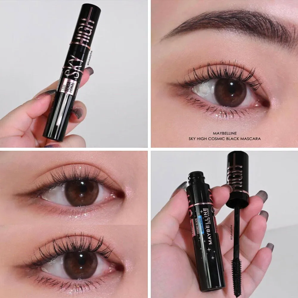 3x Maybelline Lash Sensational Sky High Mascara Cosmic Black