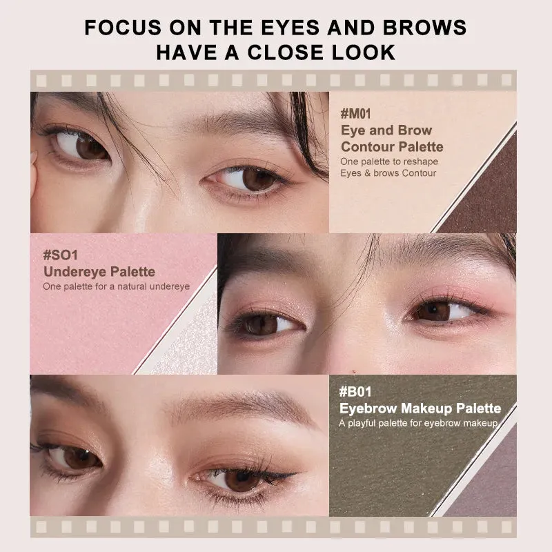 5 Shades Eyebrow Detail Palette
