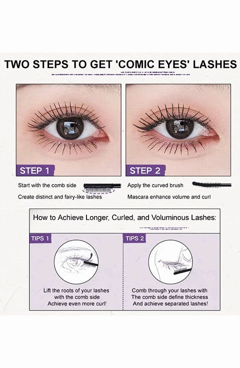 [JUDYDOLL] Volume & Curling Mascara Duo - #01Black