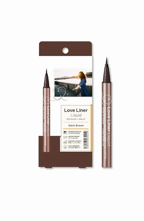 [MSH] Love Liner Liquid Eyeliner Pen Waterproof - Dark Brown