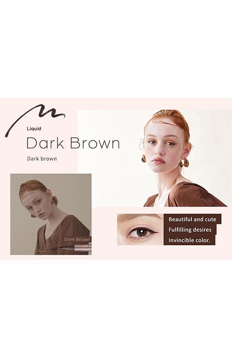 [MSH] Love Liner Liquid Eyeliner Pen Waterproof - Dark Brown