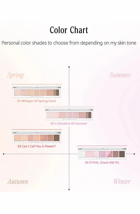 [peripera] All Take Mood Palette - 4 Colors