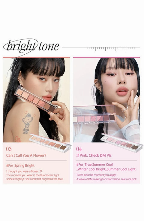 [peripera] All Take Mood Palette - 4 Colors