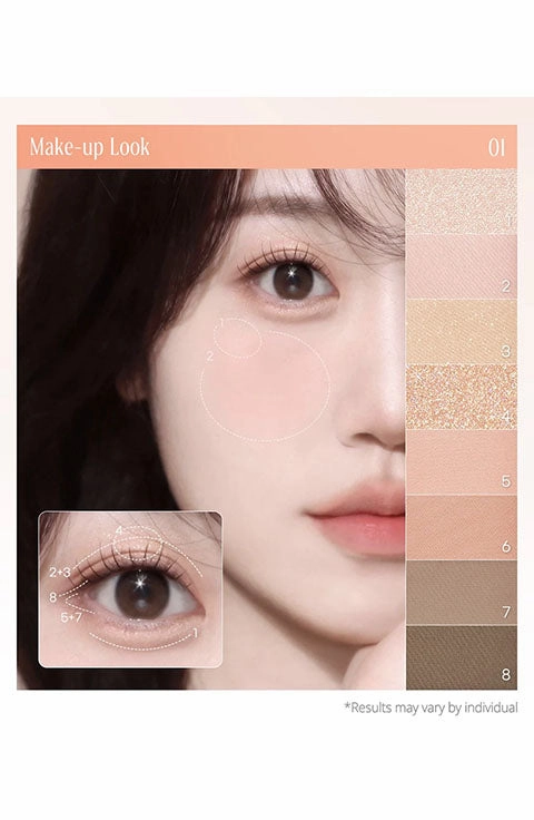 [peripera] All Take Mood Palette - 4 Colors