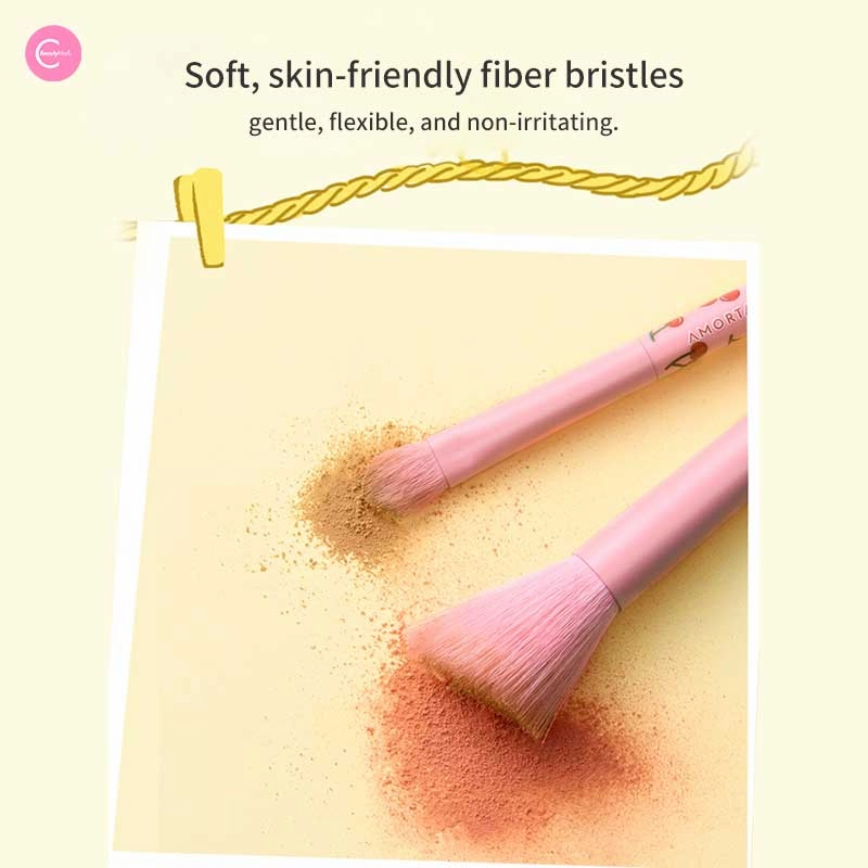 AMORTALS X Wiggle Portable Makeup Brush Set