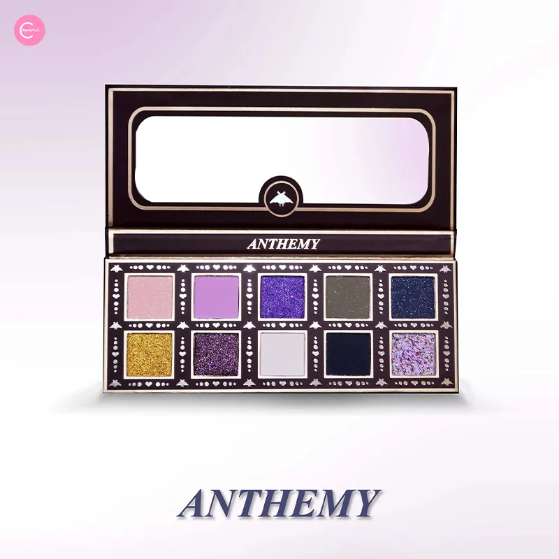 Anthemy "Nocturnal Moth Reverie" Chameleon Eyeshadow Palette – Ten Transformative Shades