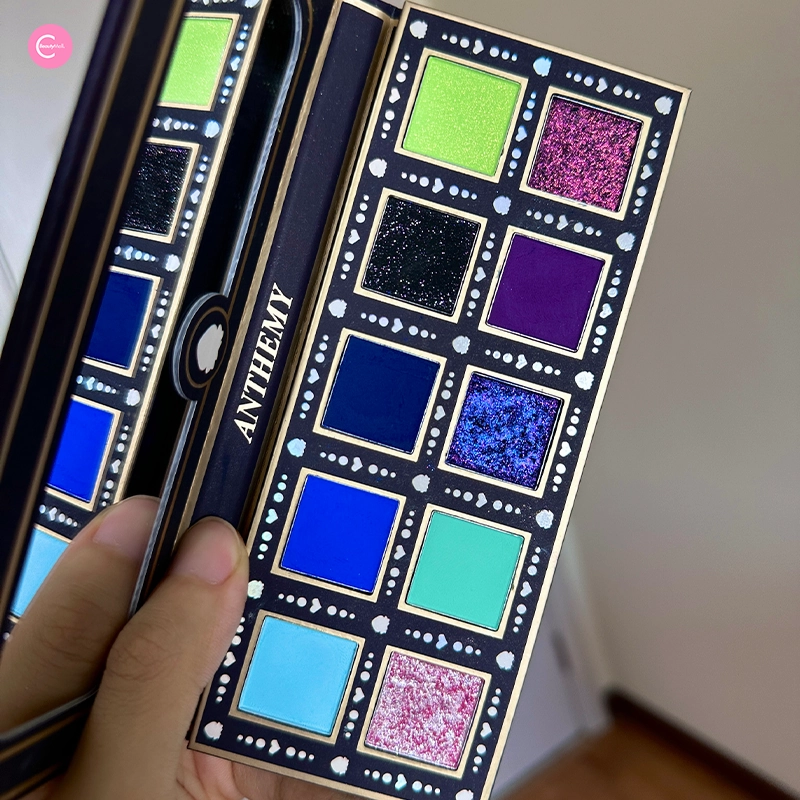 Anthemy "Abyssal Codex" Chameleon Eyeshadow Palette – Ten Transformative Shades