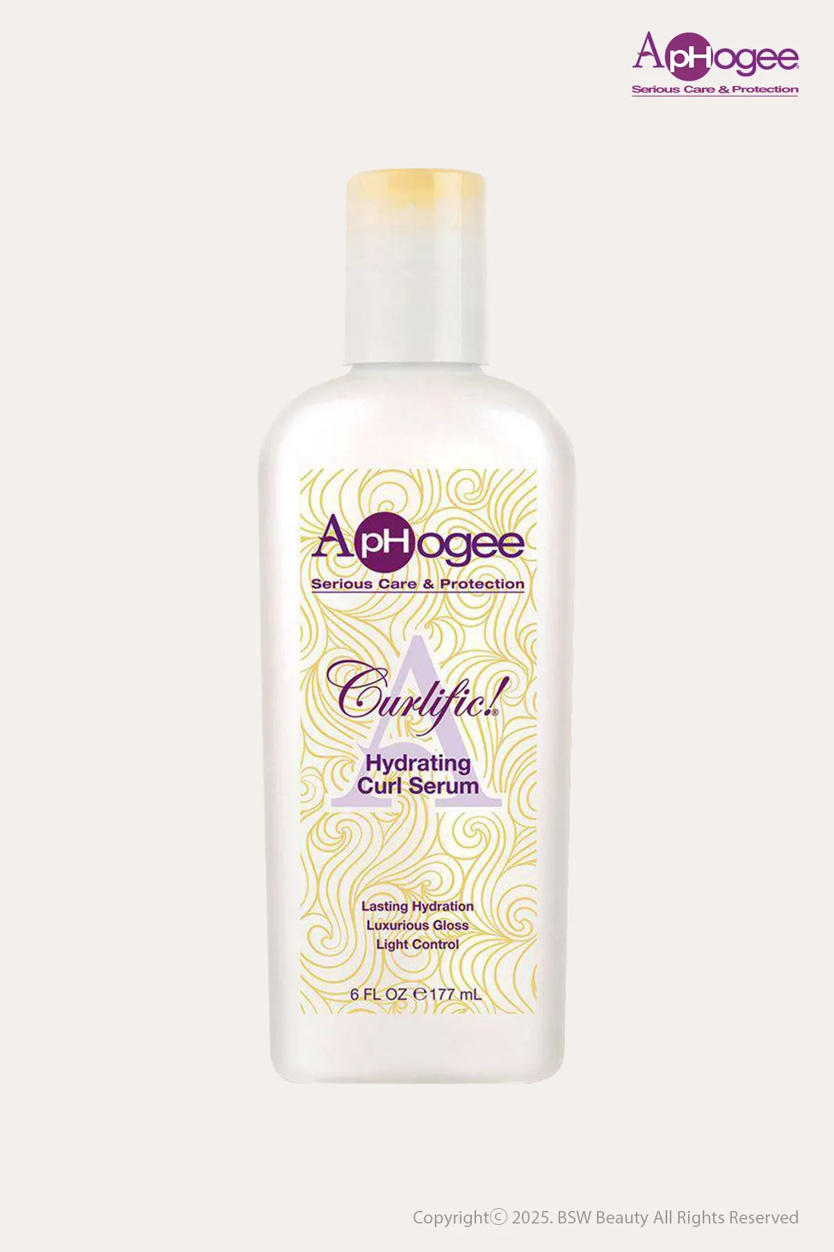 APHOGEE CURLIFIC! HYDRATING CURL SERUM 6oz
