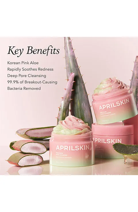 [APRILSKIN] Pink Aloe Pack Cleanser (120g/4.23fl.oz)
