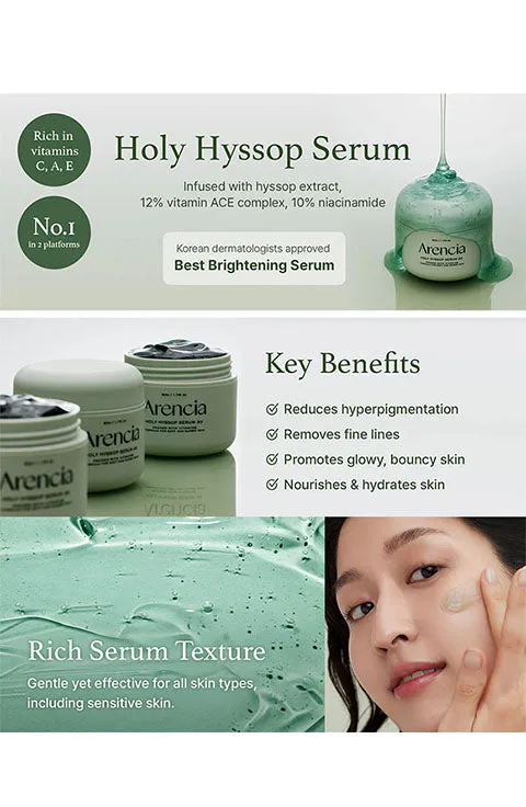[Arencia] Holy Hyssop Serum 30 (50g/1.76fl.oz)