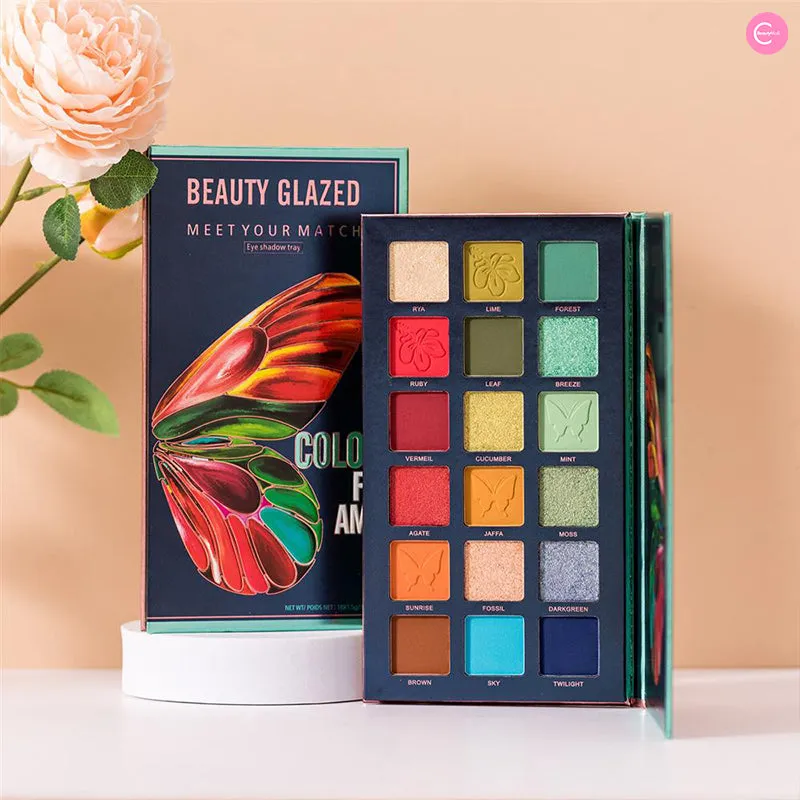 BEAUTY GLAZED Butterfly Eyeshadow Palette