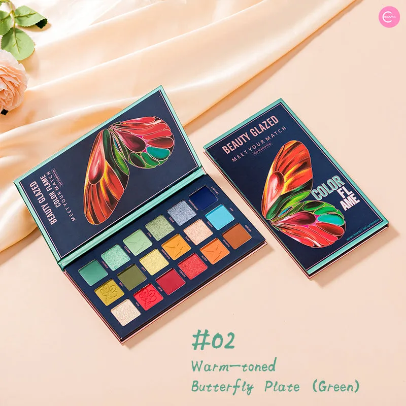 BEAUTY GLAZED Butterfly Eyeshadow Palette
