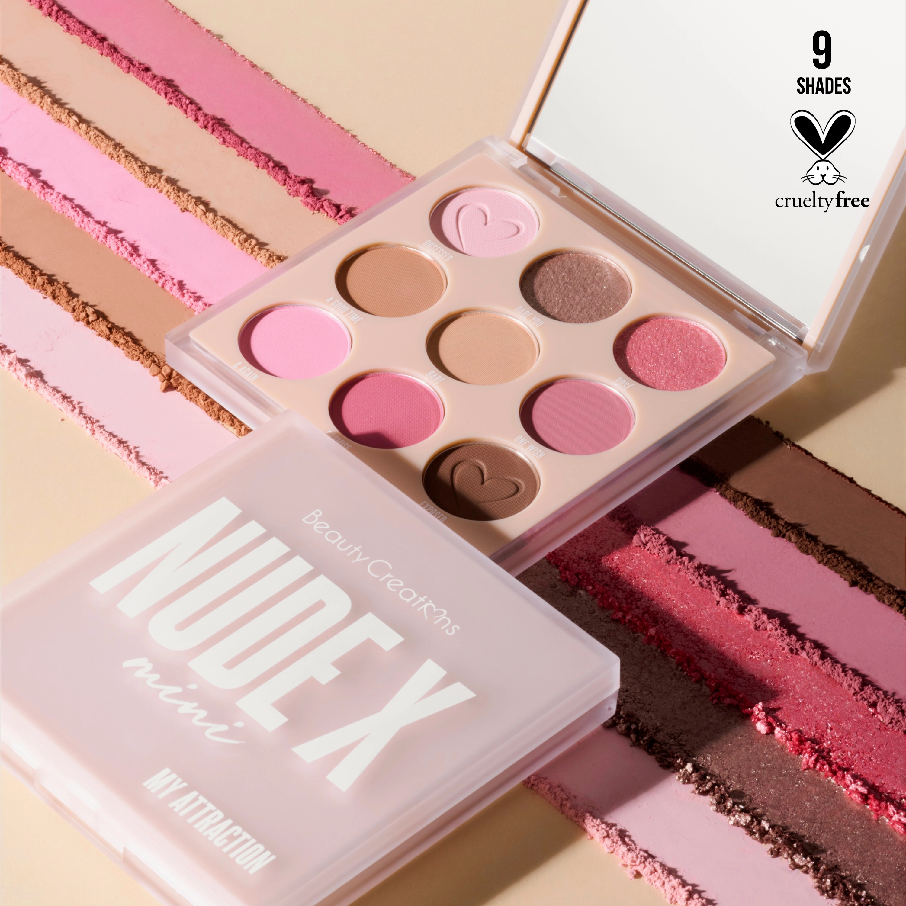 BEAUTY CREATIONS- NUDE X EYESHADOW PALETTE