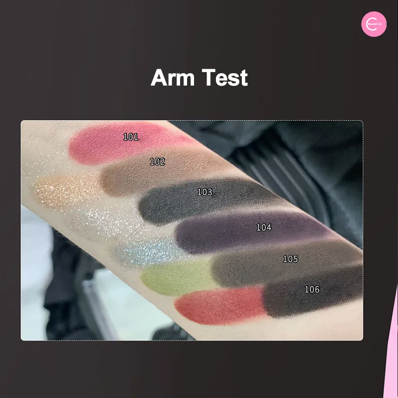 Biya Frosted Elegance Dual-Tone Eyeshadow Palette