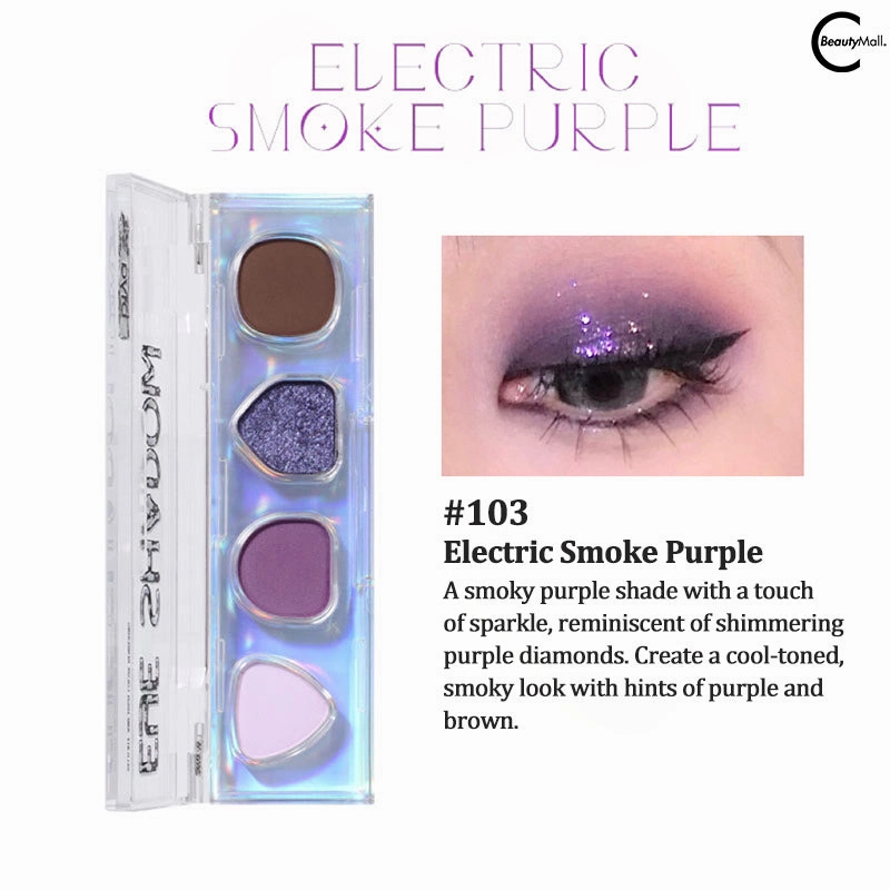 Biya Cyberpunk Four-Color Eyeshadow Palette