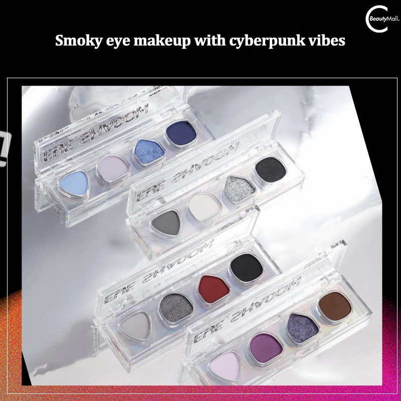 Biya Cyberpunk Four-Color Eyeshadow Palette