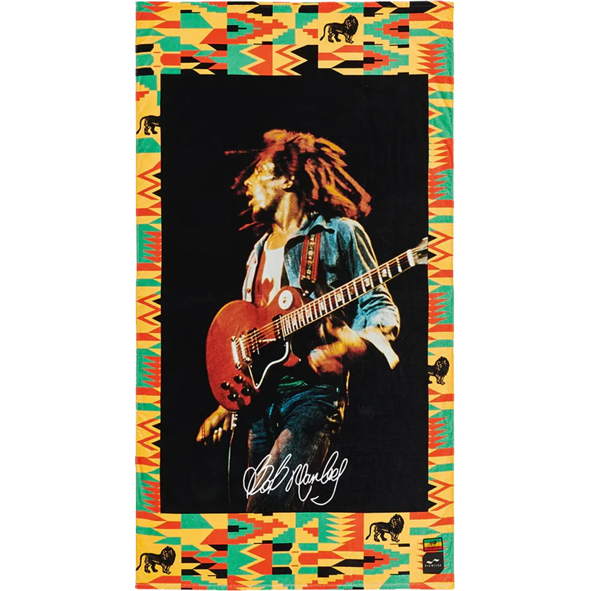 Bob Marley x Slowtide Trenchtown Beach Towel