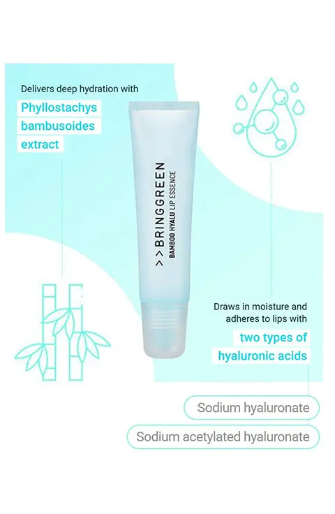 [BRING GREEN] Bamboo Hyalu Lip Essence Double Set