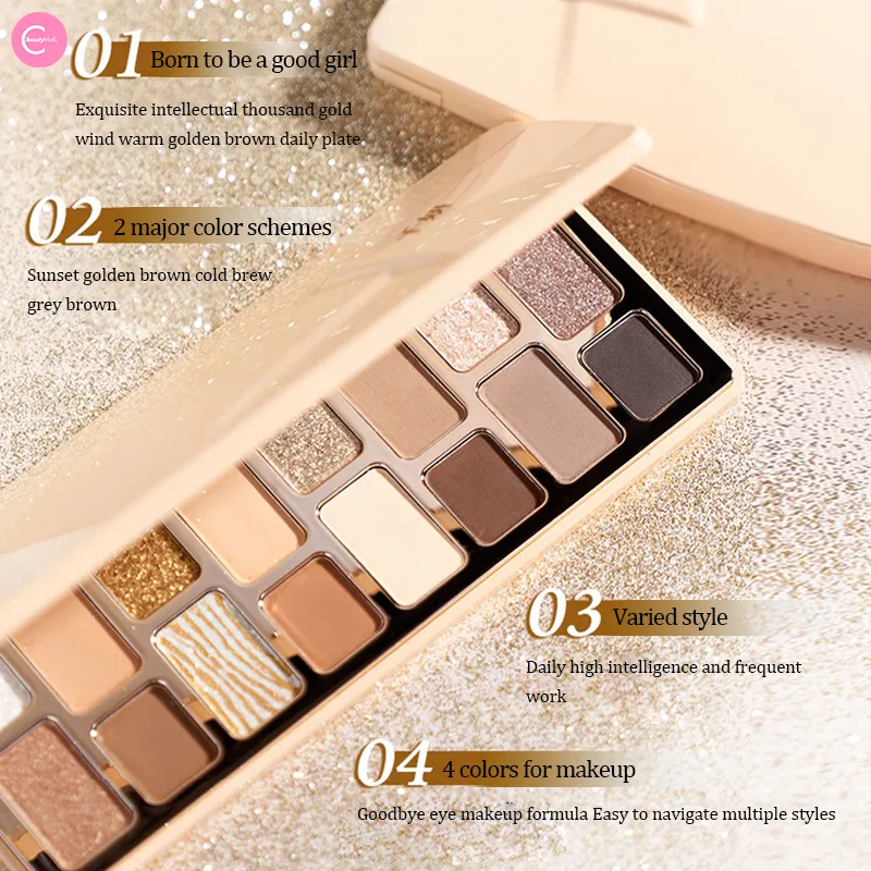 CHEERYEP (QIANYAN) Festive Gothic Holiday Eyeshadow Set