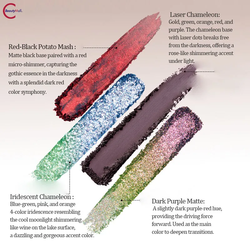 CHEERYEP (QIANYAN) Festive Gothic Holiday Eyeshadow Set