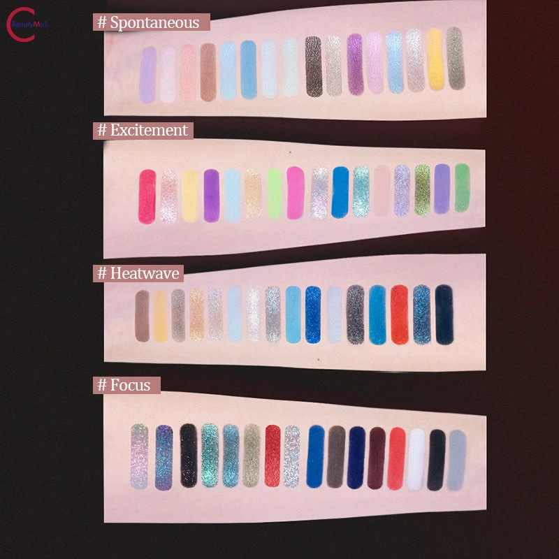 CHEERYEP (QIANYAN) 16-Color Natural Star Eye Shadow Palette - 02#Romcom