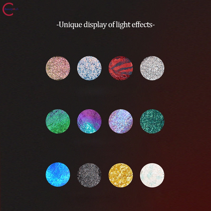 CHEERYEP (QIANYAN) 16-Color Natural Star Eye Shadow Palette - 05#Sizzard
