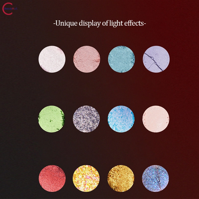 CHEERYEP (QIANYAN) 16-Color Natural Star Eye Shadow Palette - 05#Sizzard