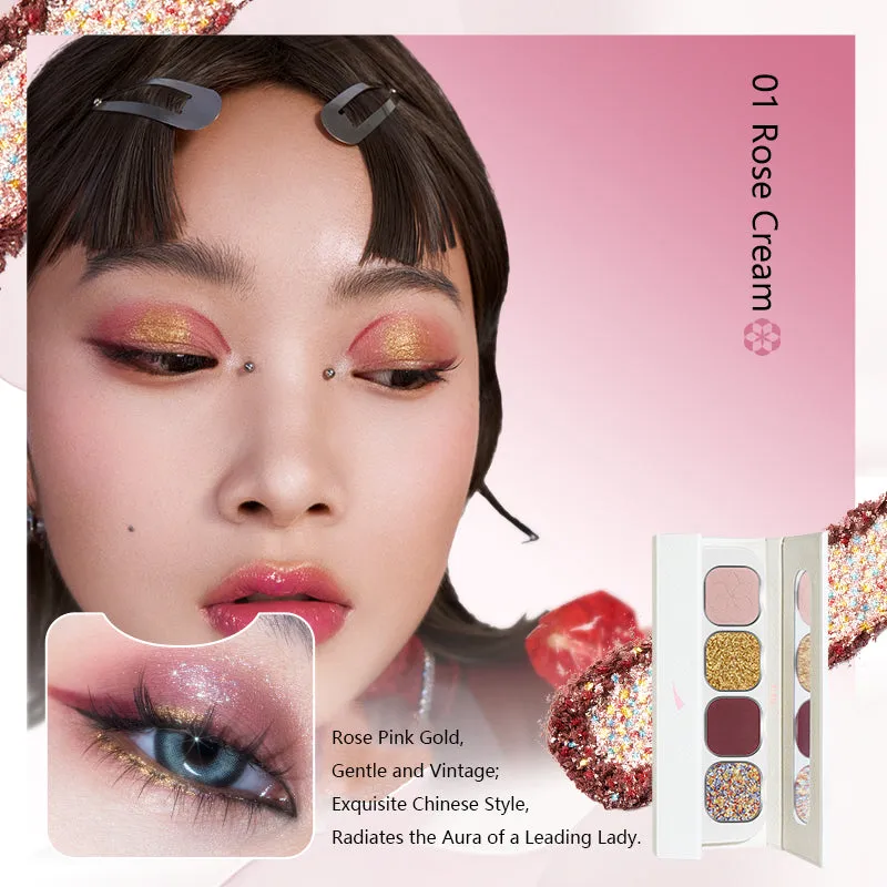 CHEERYEP(QIANYAN) Customizable Quad Eyeshadow Palette