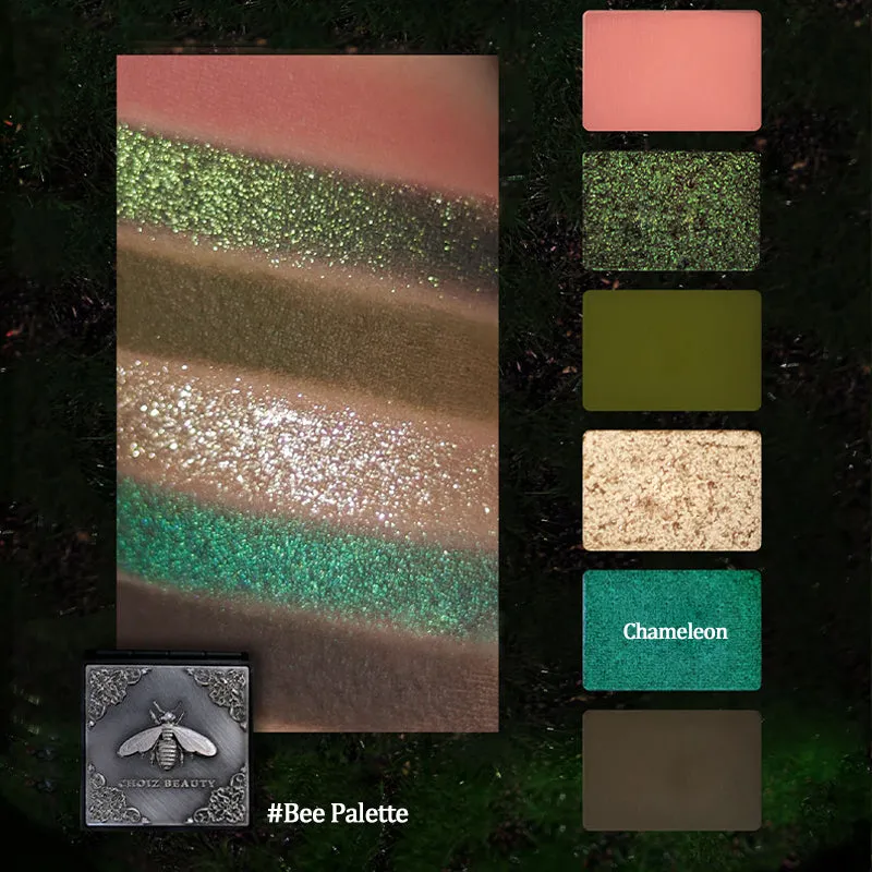 CHOIZ BEAUTY Insect Series 6-color Chameleon Eyeshadow Palette