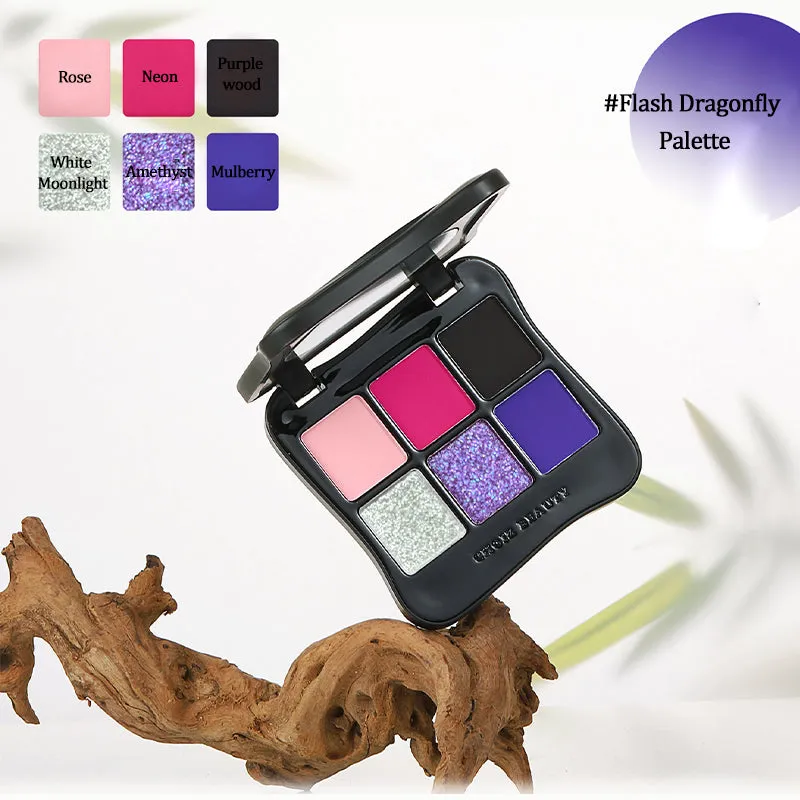 CHOIZ BEAUTY Insect Series 6-color Chameleon Eyeshadow Palette