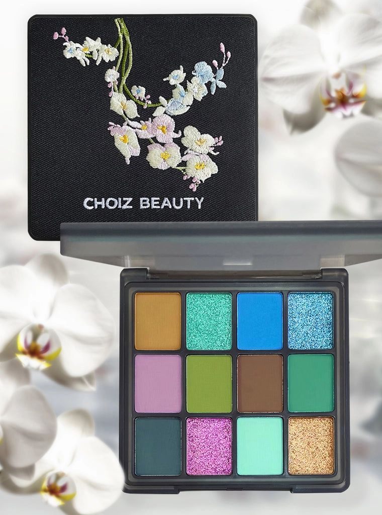 CHOIZ BEAUTY Plant Series Phalaenopsis 12-Color Eyeshadow Palette