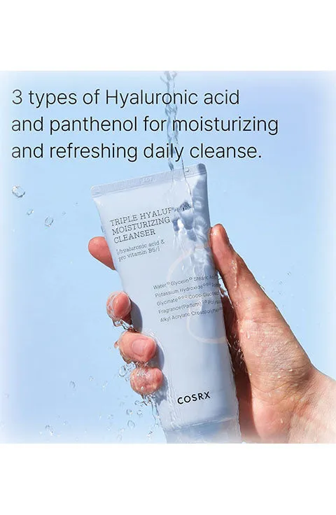 [COSRX Triple Hyaluronic Moisturizing Cleanser 150Ml