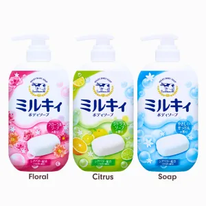 COW Milky Body Soap Fragrance Pump