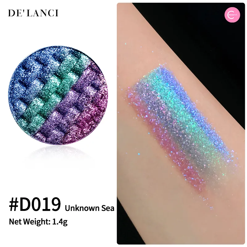 DE'LANCI Dream Player DIY 4-Color Gradient Eyeshadow Palette (purple)