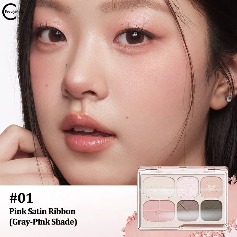 Everbab Butterfly Bow Series Six-Color Eyeshadow Palette