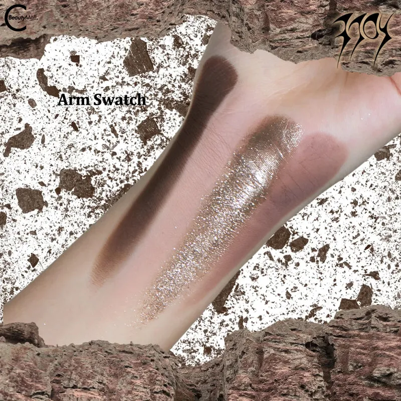 EXILEJOY Exile Paradise Temperature-Change Eyeshadow Palette - #36℃ (Gray & Pink)