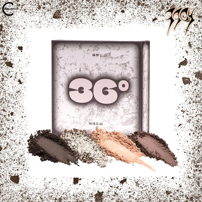 EXILEJOY Exile Paradise Temperature-Change Eyeshadow Palette - #36℃ (Gray & Pink)