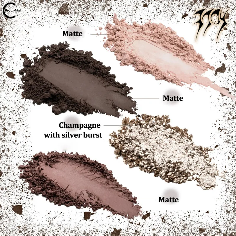 EXILEJOY Exile Paradise Temperature-Change Eyeshadow Palette - #36℃ (Gray & Pink)