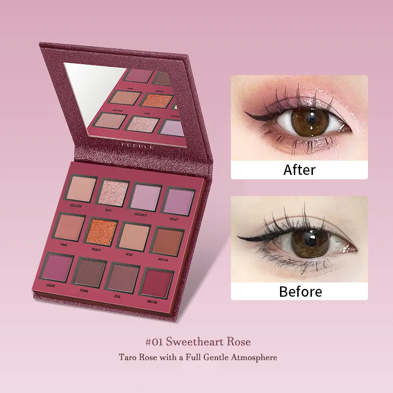 Febble Fantasy Carnival 12-Color Eyeshadow Palette