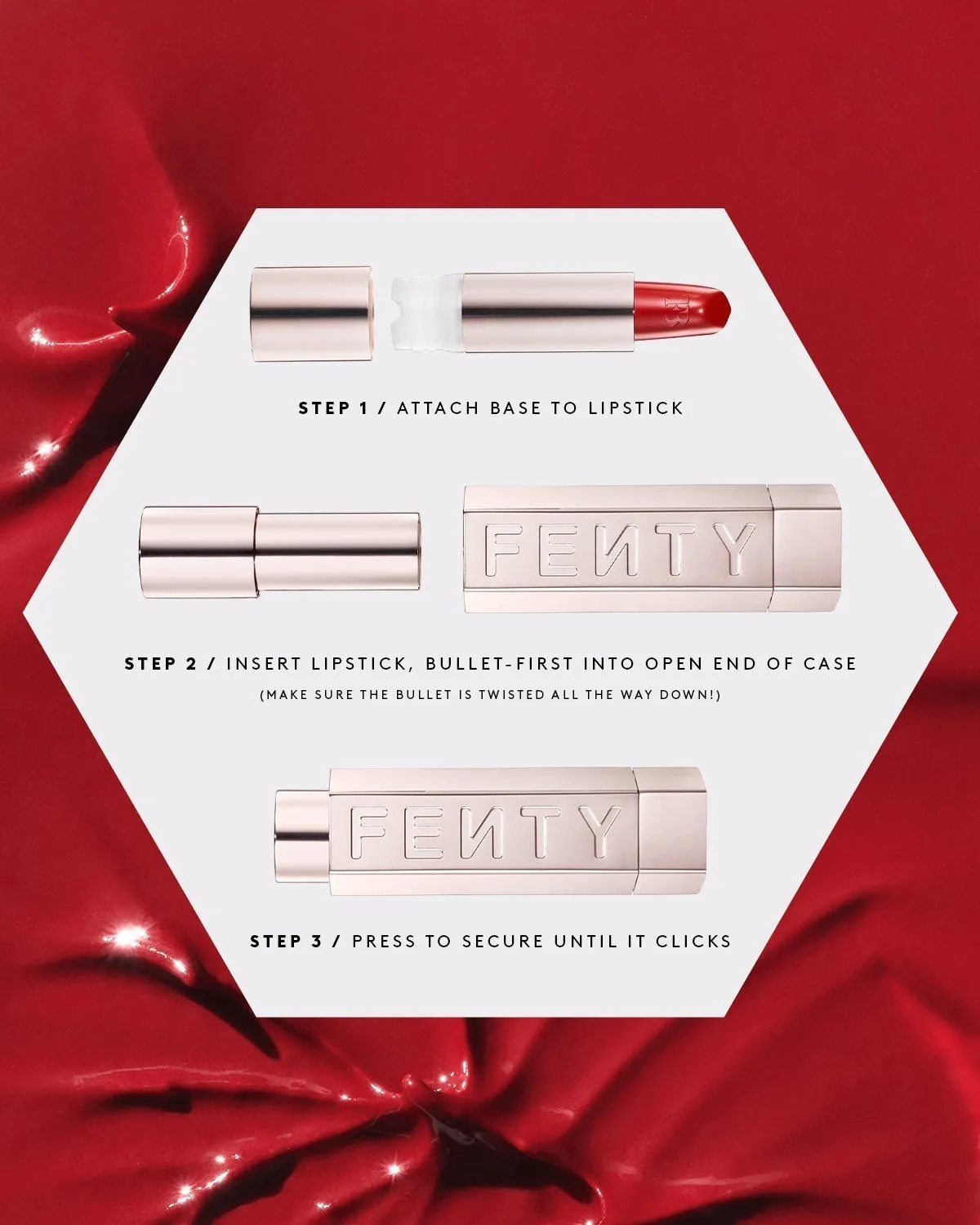 Fenty Icon The Fill Semi-Matte Refillable Lipstick — Crowd Surf'r