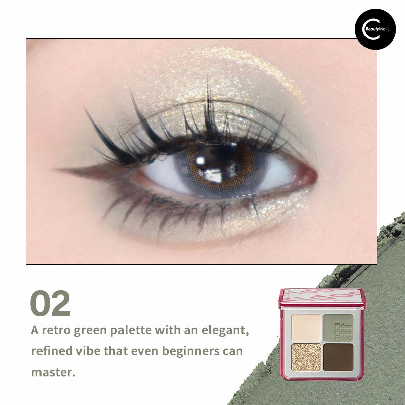 Fidoo Enigma Quartet Eyeshadow Palette