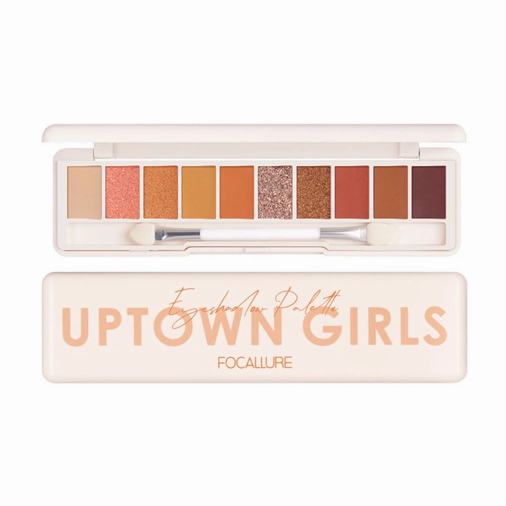 Focallure 10 Color Eyeshadow Palette Uptown Girls 03
