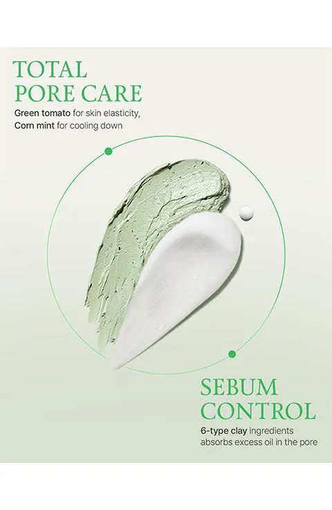 [FULLY] Green Tomato Clay Pack Cleanser (120mL/4.05fl.oz)