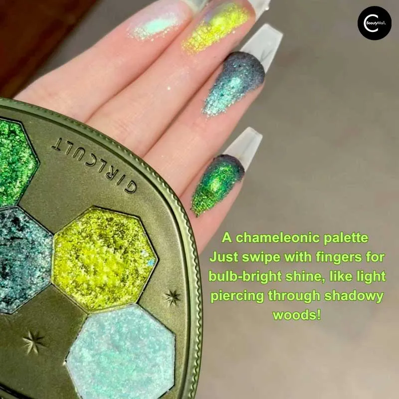 GIRLCULT Herbal Compendium Series Psychedelic Eyeshadow Palette
