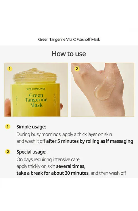 Goodal Green Tangerine Vita-C Radiance Mask - 110g