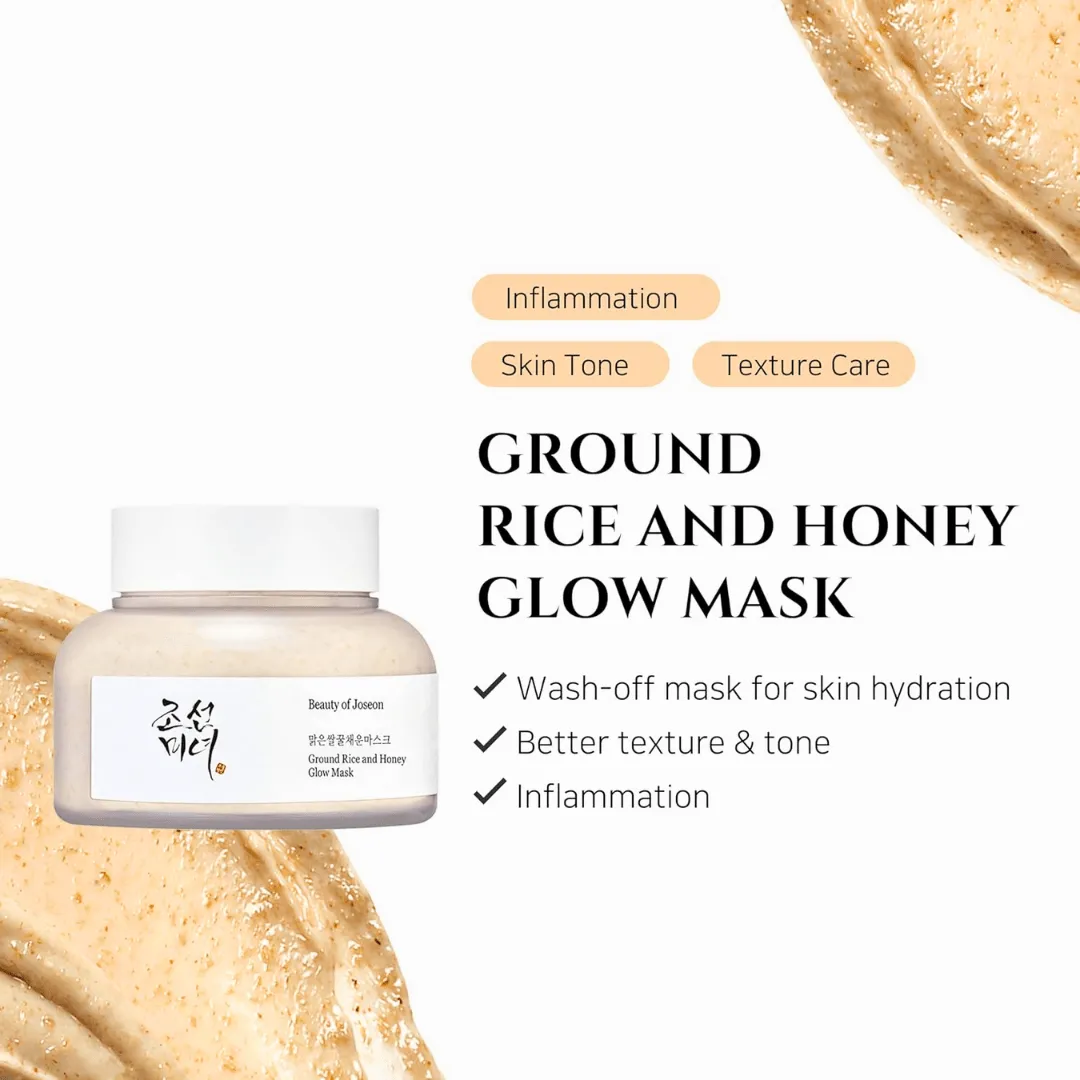 Ground Rice and Honey Glow Mask