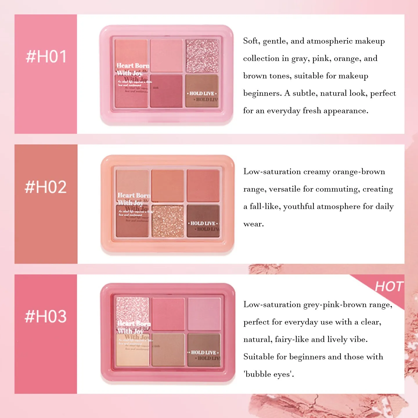 HOLD LIVE Cloudy Blush Eyeshadow