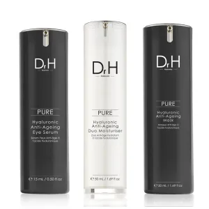 Hyaluronic Acid Eye Serum, Duo Moisturiser & Mask Kit
