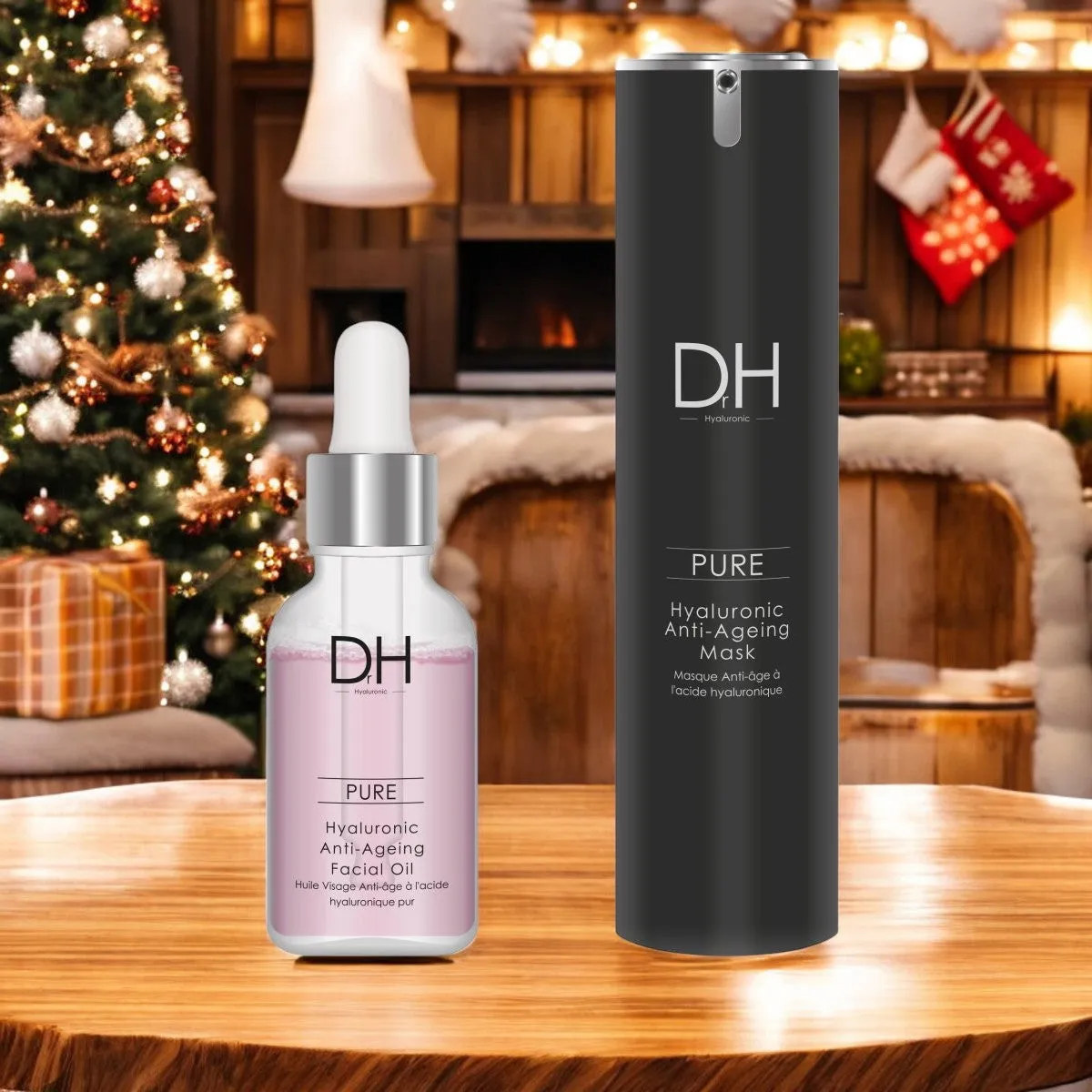 Hyaluronic Anti-Ageing Mask & Facial Oil Kit